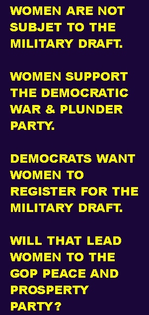 Why do women vote for more wars?